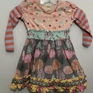 Matilda Jane Friends Forever Collette Maggie Dress Girls Fall 2015 Size 2